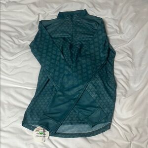 Teal Long Sleeve Women's Top